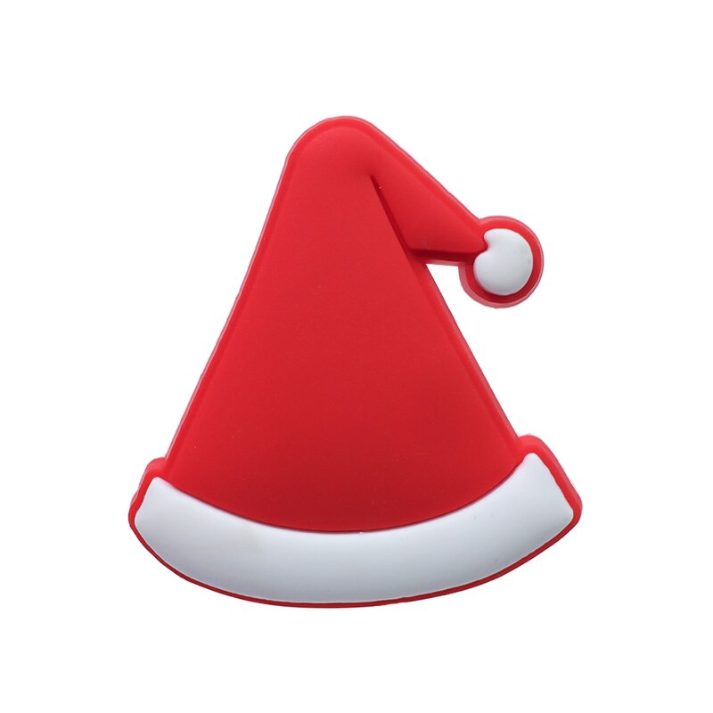 1Pcs Snowman PVC Fridge Magnet Home Decor Christmas Tree Magnetic Stickers on Refrigerator Santa Claus Message Magnets Xmas: HYB5081-18