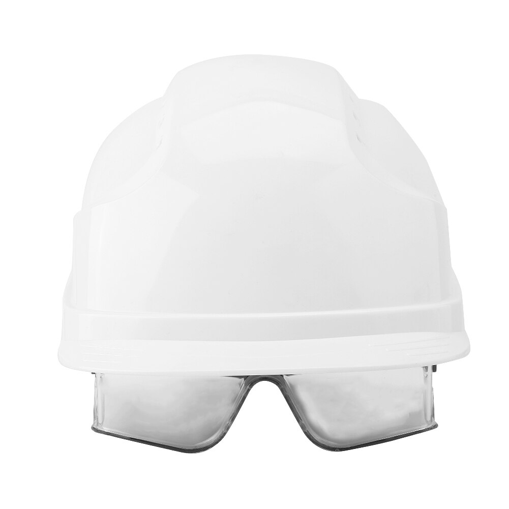 Safety Helmet Worker Construction Site Protective Cap Ventilate ABS Hard Hat Reflective Stripe Safety Helmet casco de seguridad: Black