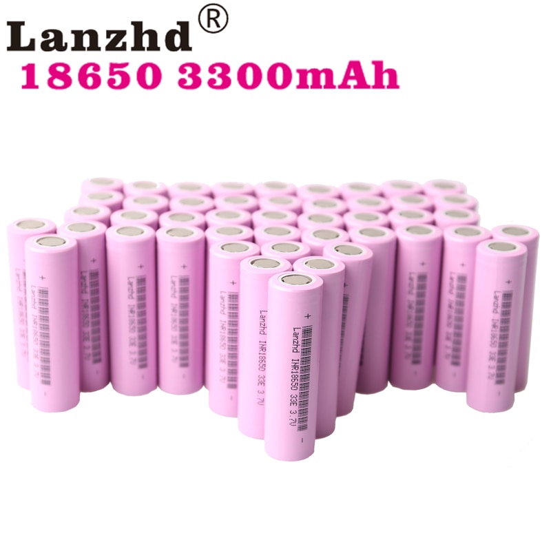 18650 Lithium Batterij 18650 Oplaadbare Batterijen Lithium Ion Batterij 3.7V 3300 Mah 18650 Li-Ion Batterij