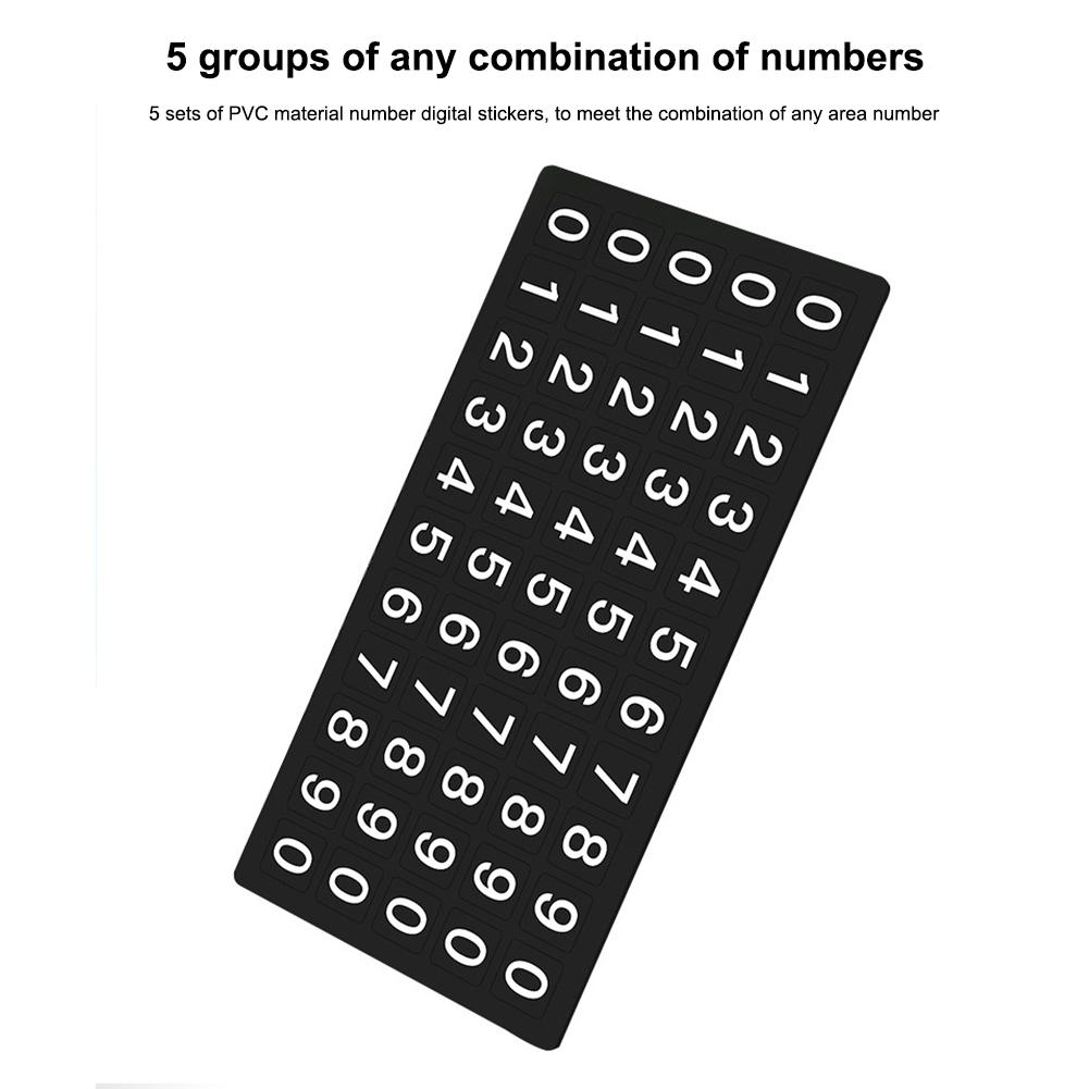 Hidden Car Temporary Stop Sign Car Decoration Parking Assistance Phone Number Card for Car Stop Parking Sign Notice Number