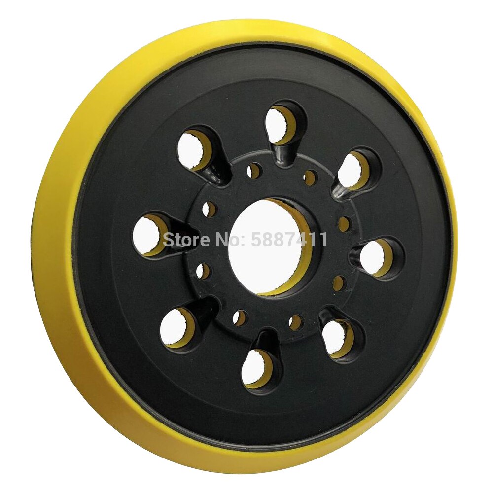 Hook and Loop Faced Sanding Pad 8 Holes