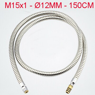 Luxury Stainless Steel Chrome Finish 6 Models Pull Out Shower Hose X18931A: Green