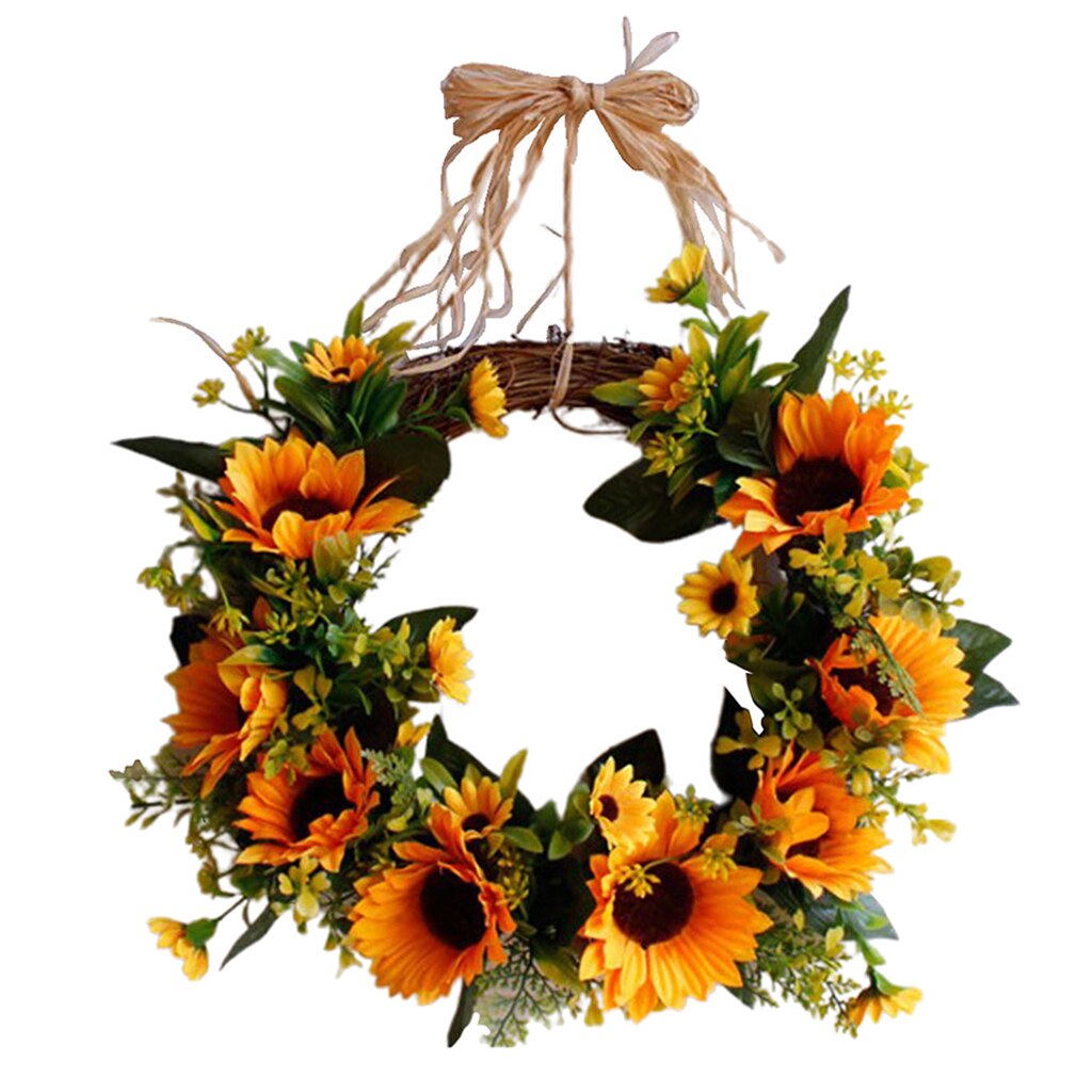 Artificial Wreath Summer Fall Large Wreaths Spring All Year Around