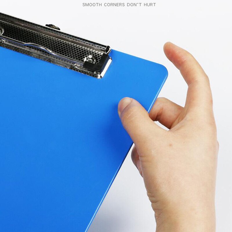 A4 A5 Transparent Plastic Clipboard Strong Clamping 100 Sheets Capacity