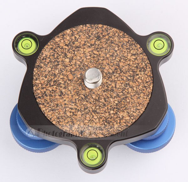 Full Metal Professionele Gradienter Landmeetkundige Camera Statief Hoofd Meting Leveler Niveau Regulator 3/8 Schroef Mount Panoramisch