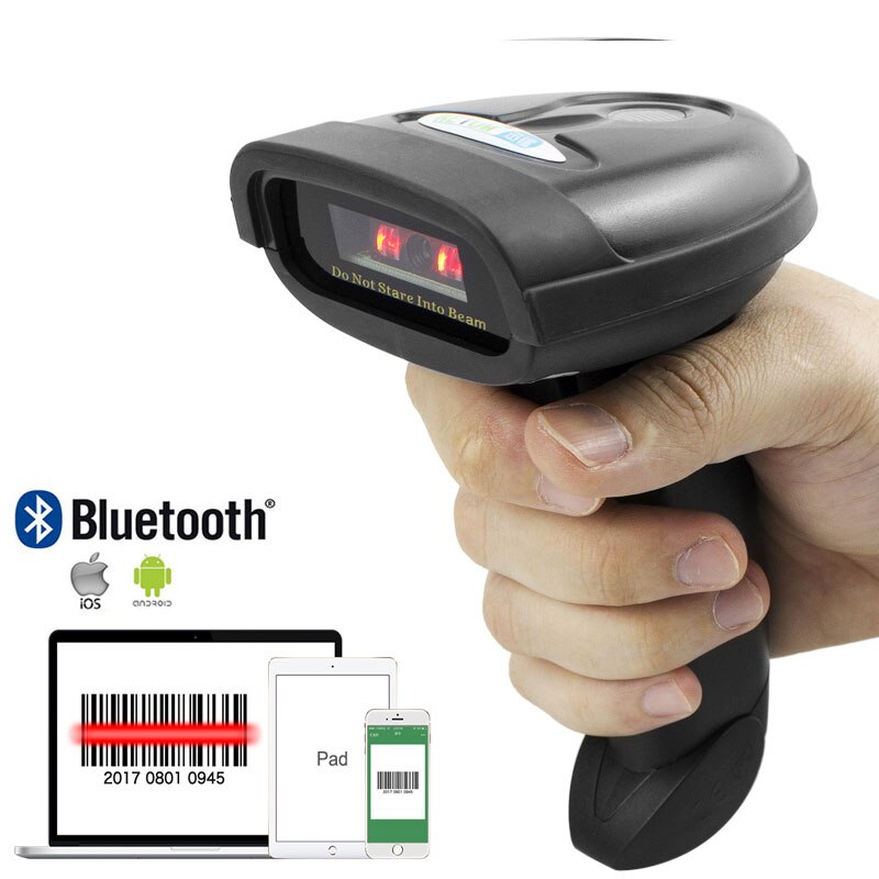 NETUM W6-X Bluetooth CCD Barcode Scanner & NT-1228BC Barcode Leser für Handy, Mobiltelefon Zahlung Computer Bildschirm Unterstützung Mac IOS, Android