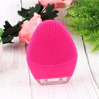 Elektrische siliconen gezichtsreiniger, ultrasone gezichtsmassageborstel, dieptereiniging, vibrator, make-up verwijderaar: Multi