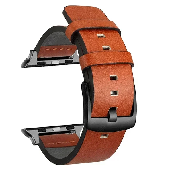 Lederarmband für Apfel Uhr Ultra 2 Band 49 mm 9 8 7 45 mm 41 mm Hochwertiges Armbinde für IWatch Serie 6 SE 5 4 44 mm 40 mm: 30mm / rot Schwarz
