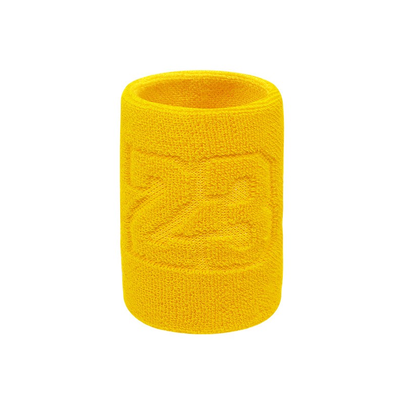 1 paio di braccialetti elastici in cotone supporto per polso da cestino avvolge gli uomini bambini palestra fitness Powerlifting tennis assorbimento del sudore