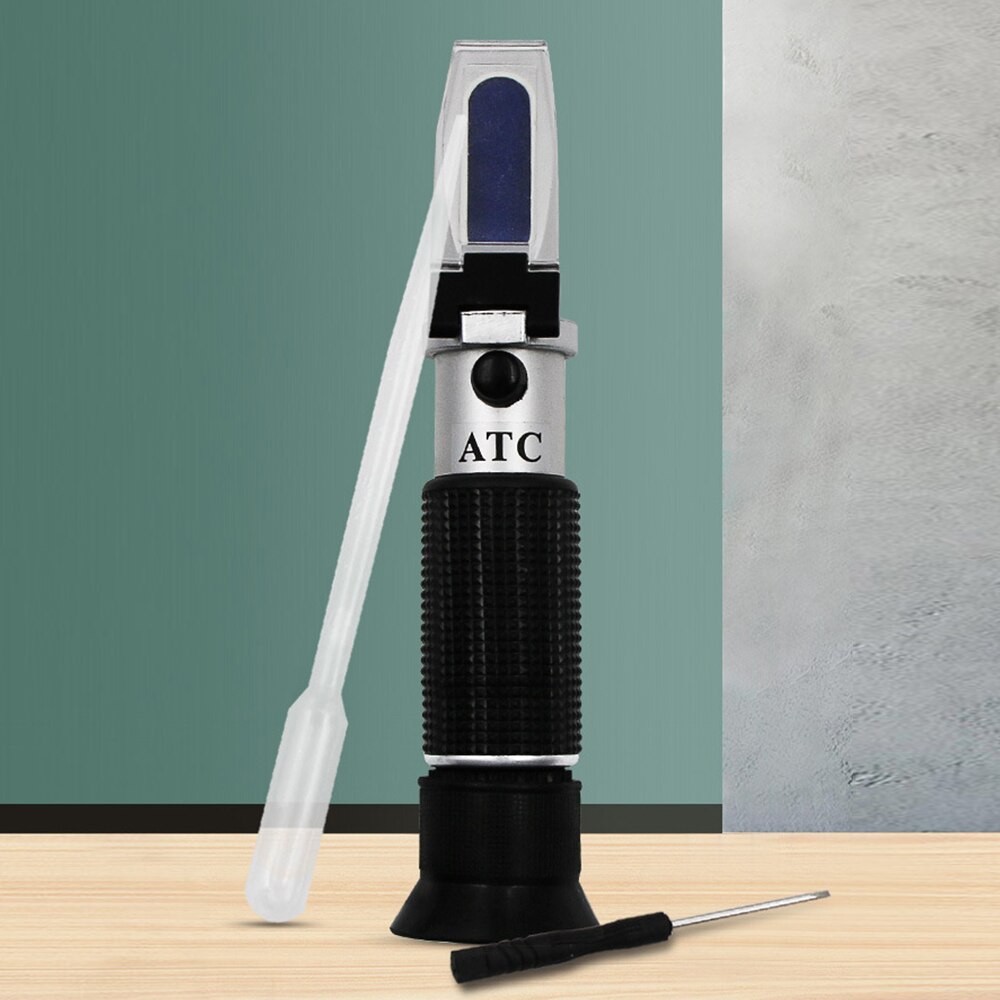 Digital Refractometer Automatic Temperature Compensation Food And Beverage Sugar Content Detection Portable Refractometer: Default Title