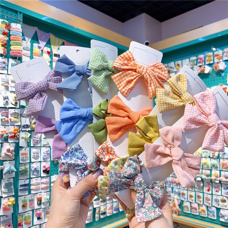 3 Pçs/set Flor Bowknot Bebê Meninas Grampos de Cabelo Barrettes Hairpin Arcos Bonito Das Crianças Dos Miúdos Acessórios Para o Cabelo Do Bebê