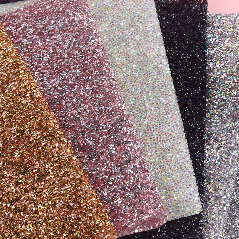 Esterilla de mesa para manicura, cojín brillante de diamantes de imitación, almohadilla plegable lavable para salón de manicura, herramienta de manicura para práctica de descanso de manos