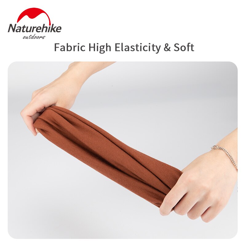 Naturehike outdoor wollen warmhoud tulband dagelijkse sport stretchstof multifunctionele sjaal haarband zacht ademend