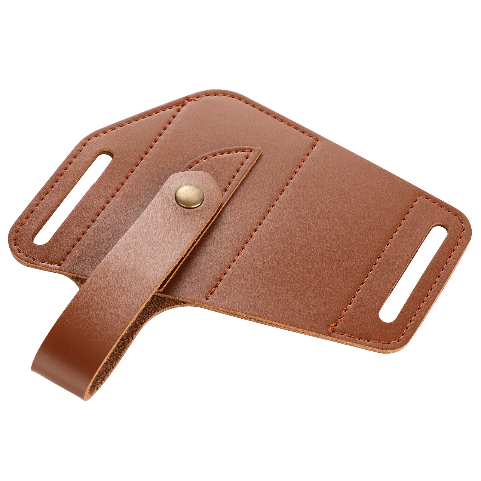 EDC Waist Pack Leather Waist Holster Belt Loop Holder Organizer Waist Pouch Outdoor Waist Pack For Lighter Flashlight Pliers: A5