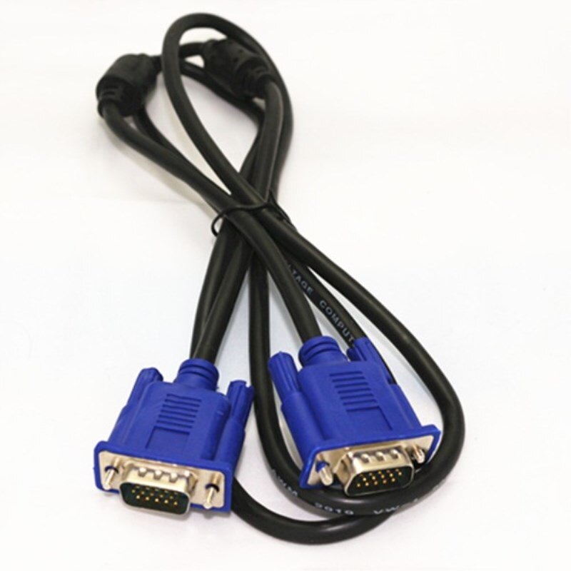 VGA/SVGA HDB 5FT 1.5M VGA HD Cable Male to Male Extension computer Monitor Cable
