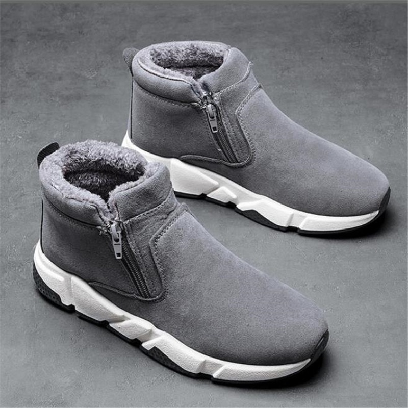 hiver hommes bottes imperméable Super bottes de neige hommes Plus cachemire chaussures chaudes hommes bottines haut-Up hommes chaussures A888