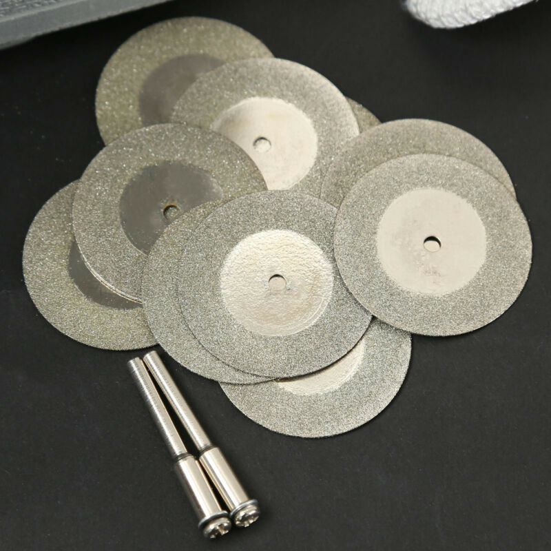 10 Stuks Diamond Coated Cutting Wielen Zaagbladen Disc Voor Power Rotary Tool