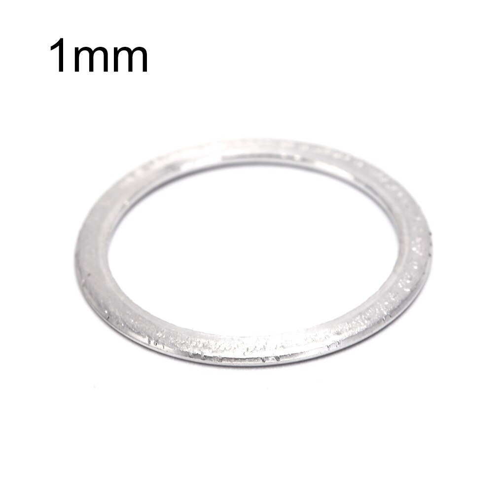 1/2/3mm Waschmaschine Abstandshalter für Straße mountainbike durchmesser 24mm Kettenradgarnitur Kurbelgarnitur BB Abstandshalter Unterseite klammern zubehör: 1mm