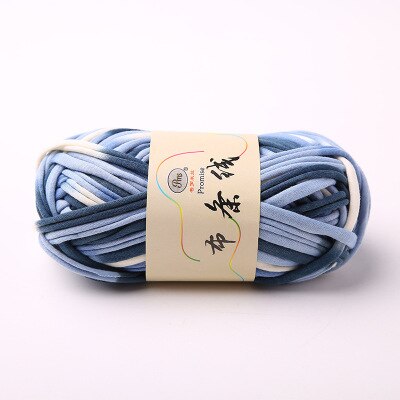 Fils de tissu fantaisie pour sac à crochet | Fil mélangé en coton doux fait à la main, coussin de couverture pour tricot à la main 2cm 30m: 13