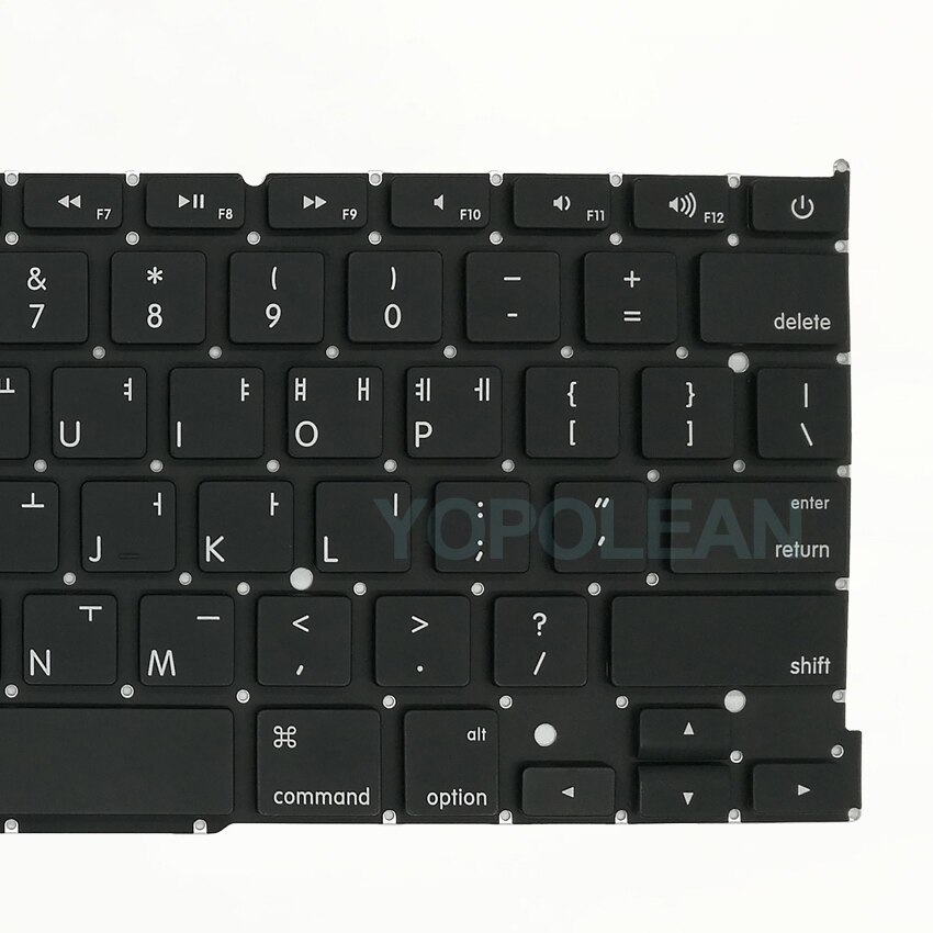 Full Korea for Macbook Pro Retina 13.3" A1502 Korean Keyboard Layout Backlight