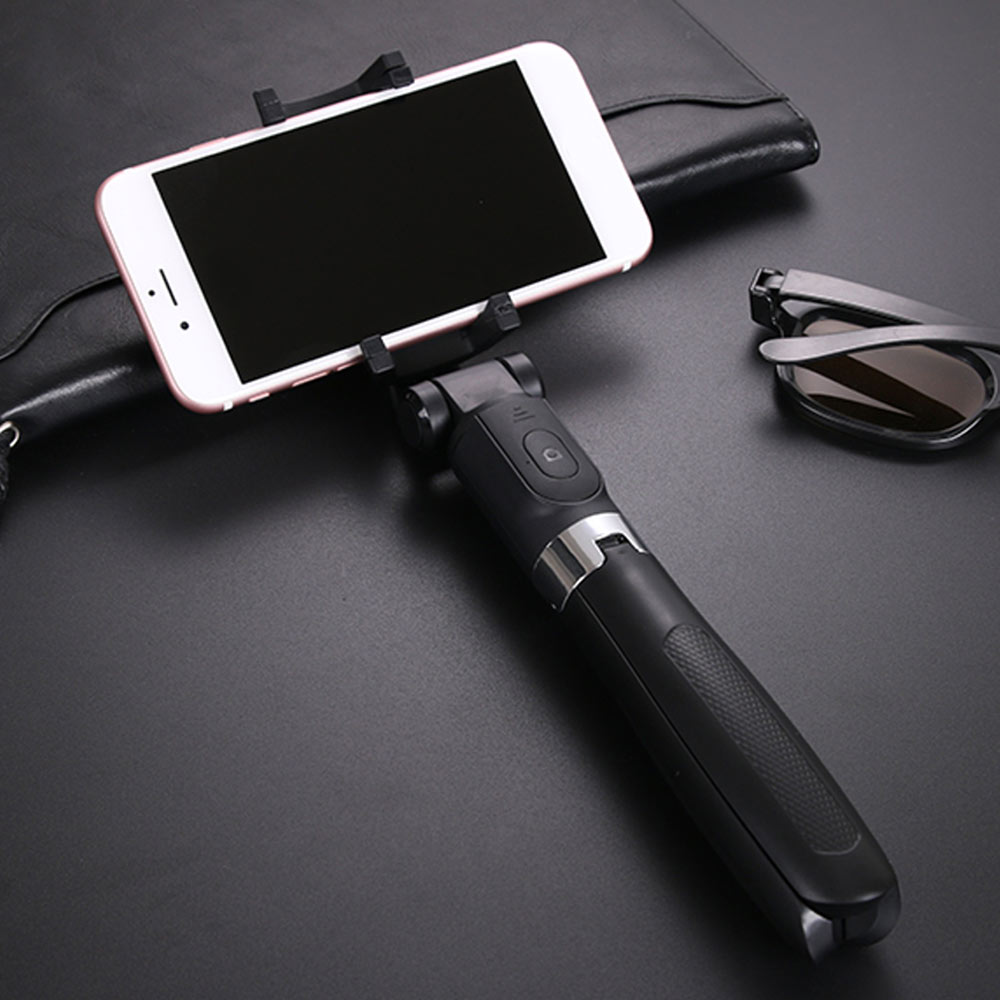 Bluetooth Selfie Sticks Camera Draadloze Statief Afstandsbediening 360 Graden Rotatie Voor Mobiele Telefoon Stand Uitschuifbare Monopod