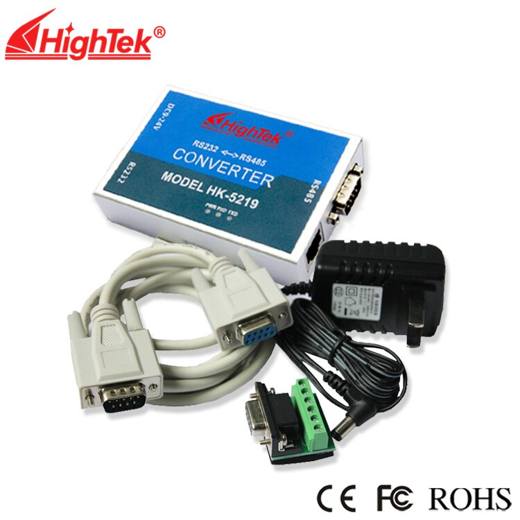 RS232 to RS485 Bidirectional Lightning Protection Converter Active 485 to 232 Serial Communication Converter HK-5219