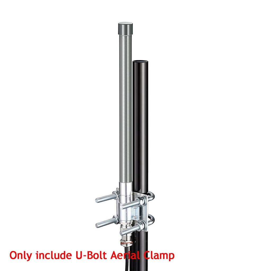 Antenne U-Bolzen Klemme halten Pole Fixierung Klammern Glas Faser Lora Helium Hotspot Bergmann Luft Mast Klemme Halterung Montieren