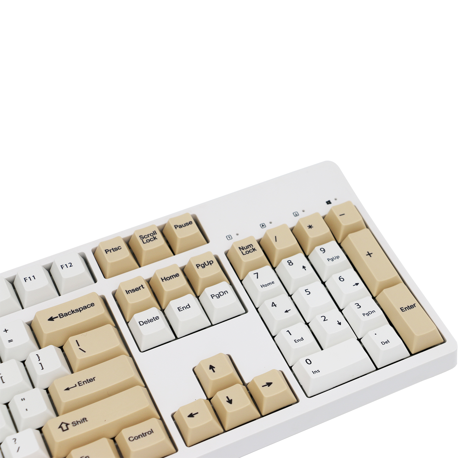 Milk tea oatmeal theme PBT sublimation original mechanical keyboard IKBC cherry height keycap keyboard caps