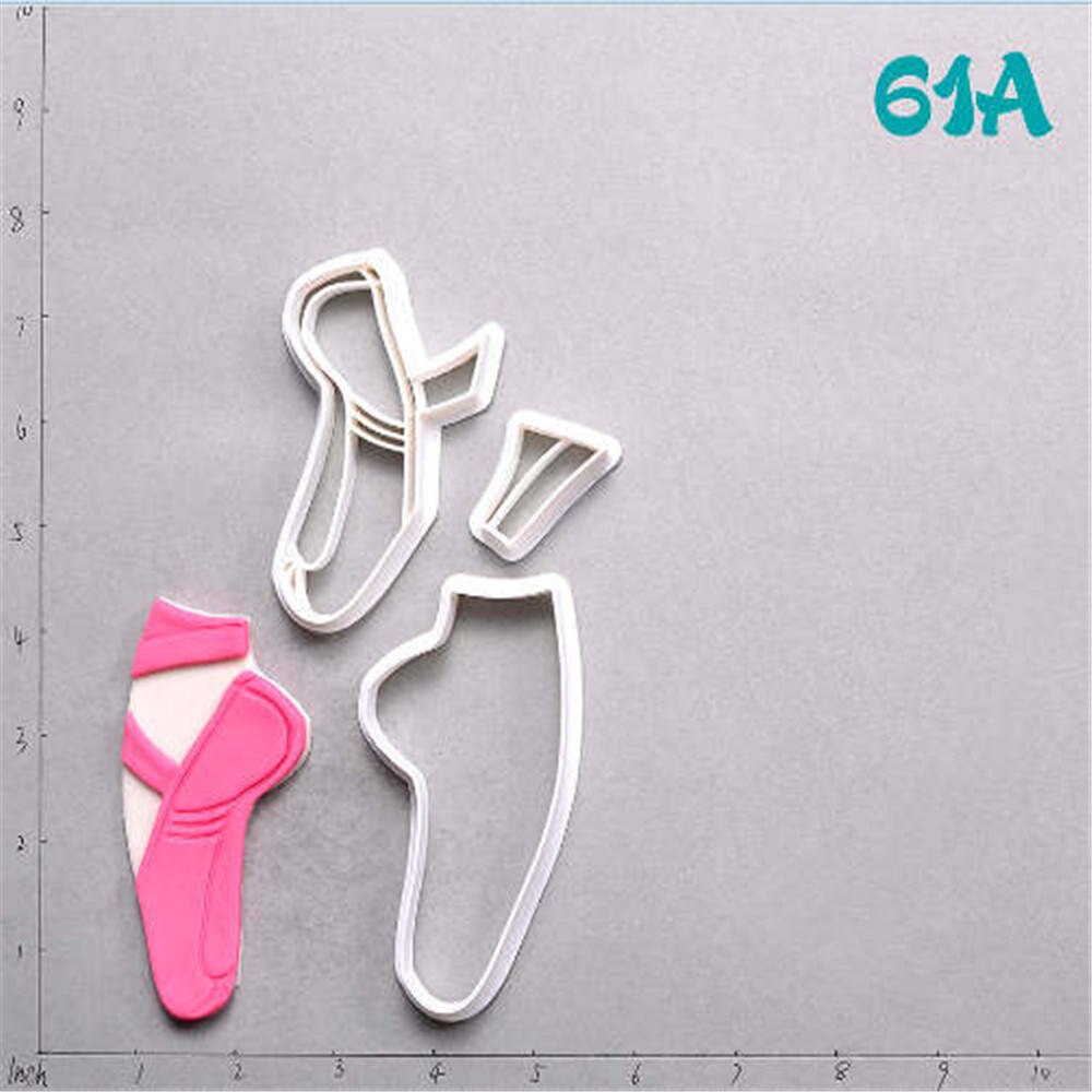 Ballet Dress Cookie Cutter Set Custom Made 3D Printed Fondant Cake Cutter Kitchen Accessories Cake Decoration Tools Biscuit Mold
