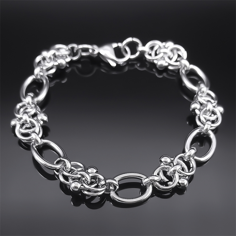 WEITING Round Choker Necklace Silver Metal Gothic Choker Men Women Party Straps Anime Jewelry-Clear