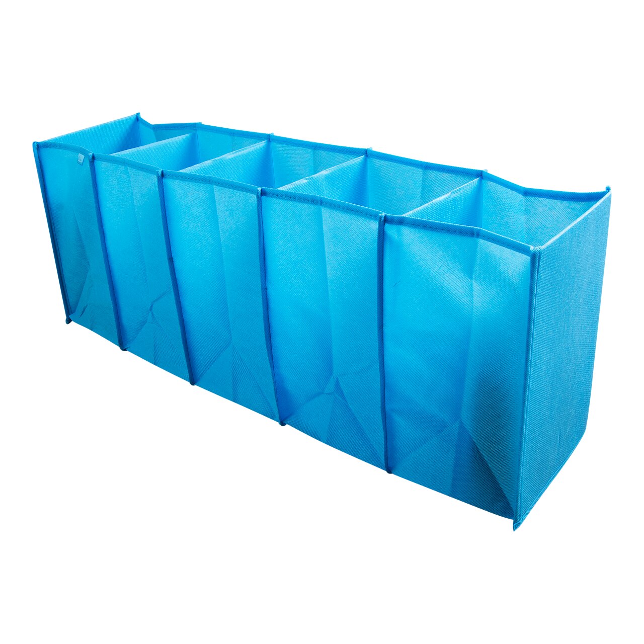 Organiseurs de vêtements suspendus | Étagère de 5, organiseurs de pantalons, support de garde-robe, Section de rangement, placard organisateur chaussures vêtements vêtement: Bleu ciel