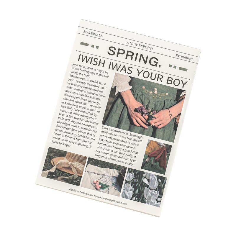 Yoofun 50pcs Material Paper Book Junk Journal Plan Vicedeal yoofun-50pcs-material-paper-book-junk-journal-plan-vicedeal