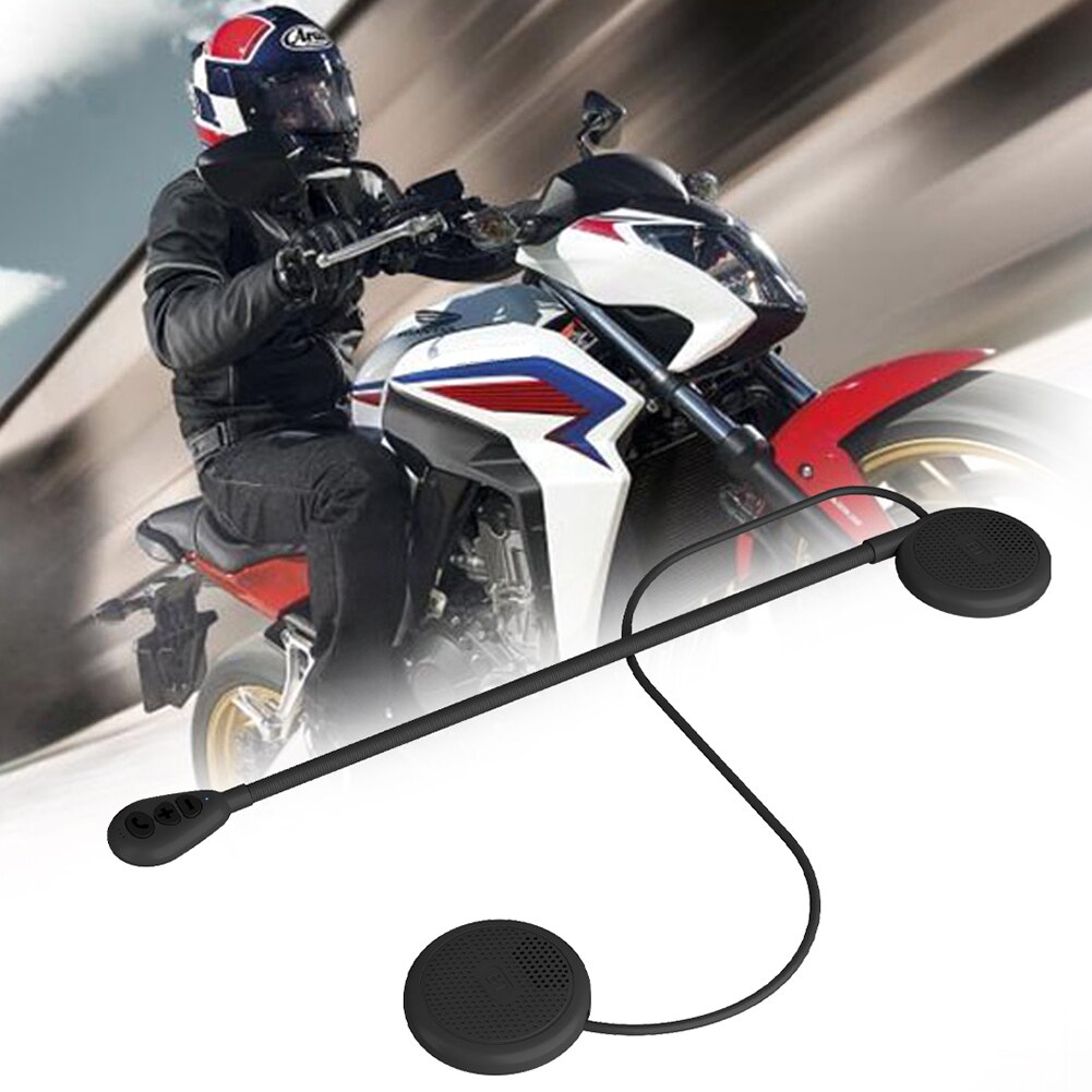 Motorcykel hjelm headset bluetooth 5.0 håndfri opkald højttaler øretelefon m5h hjelm