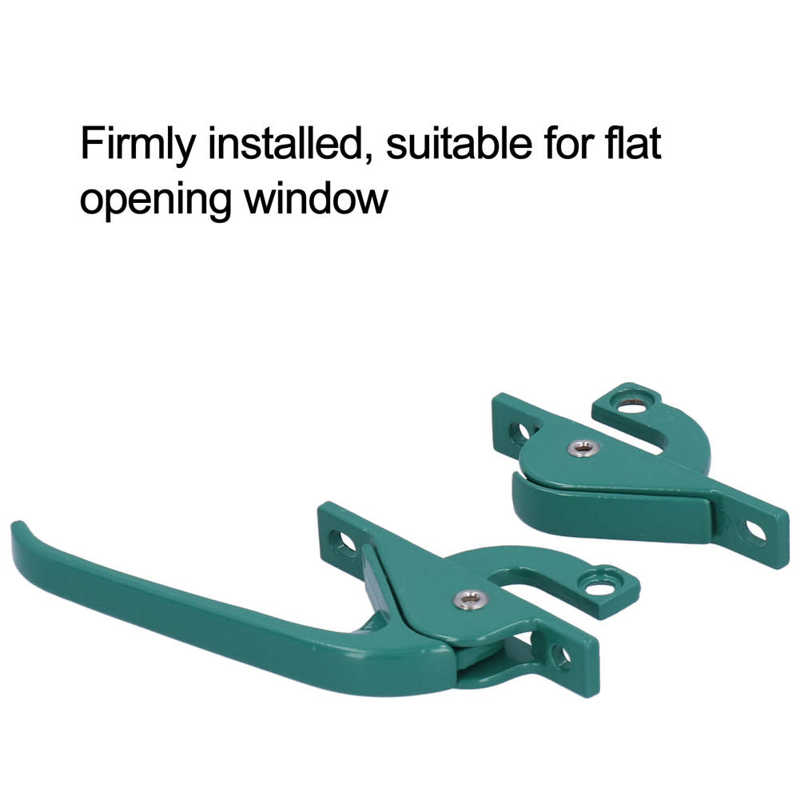 Window Locking Set Window Lock Handle Convenient for Flat Opening Window for Doors