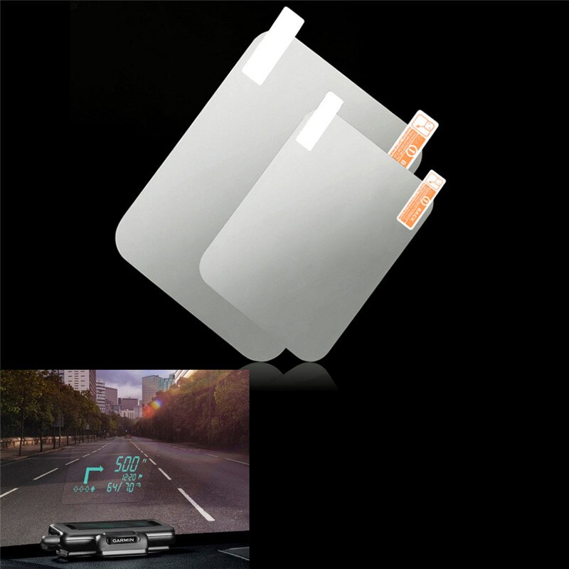 Bil hud reflekterende film head up display system film obd ii brændstofforbrug overhastighed display auto tilbehør bil styling