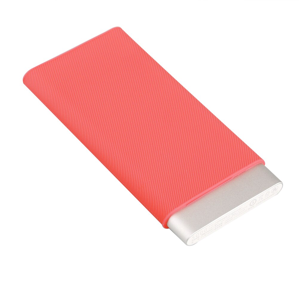 Power Bank Case Portable Silicone Protect Power Bank Durable DIY External Battery Cover for Xiaomi Power Bank 10000mAh