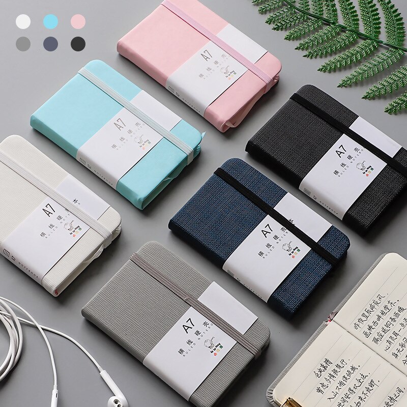 A6/A7 Portable Notebook Office Pocket Book Mini Student Office Financial Management Hand Book Memo Diary Planner Agenda