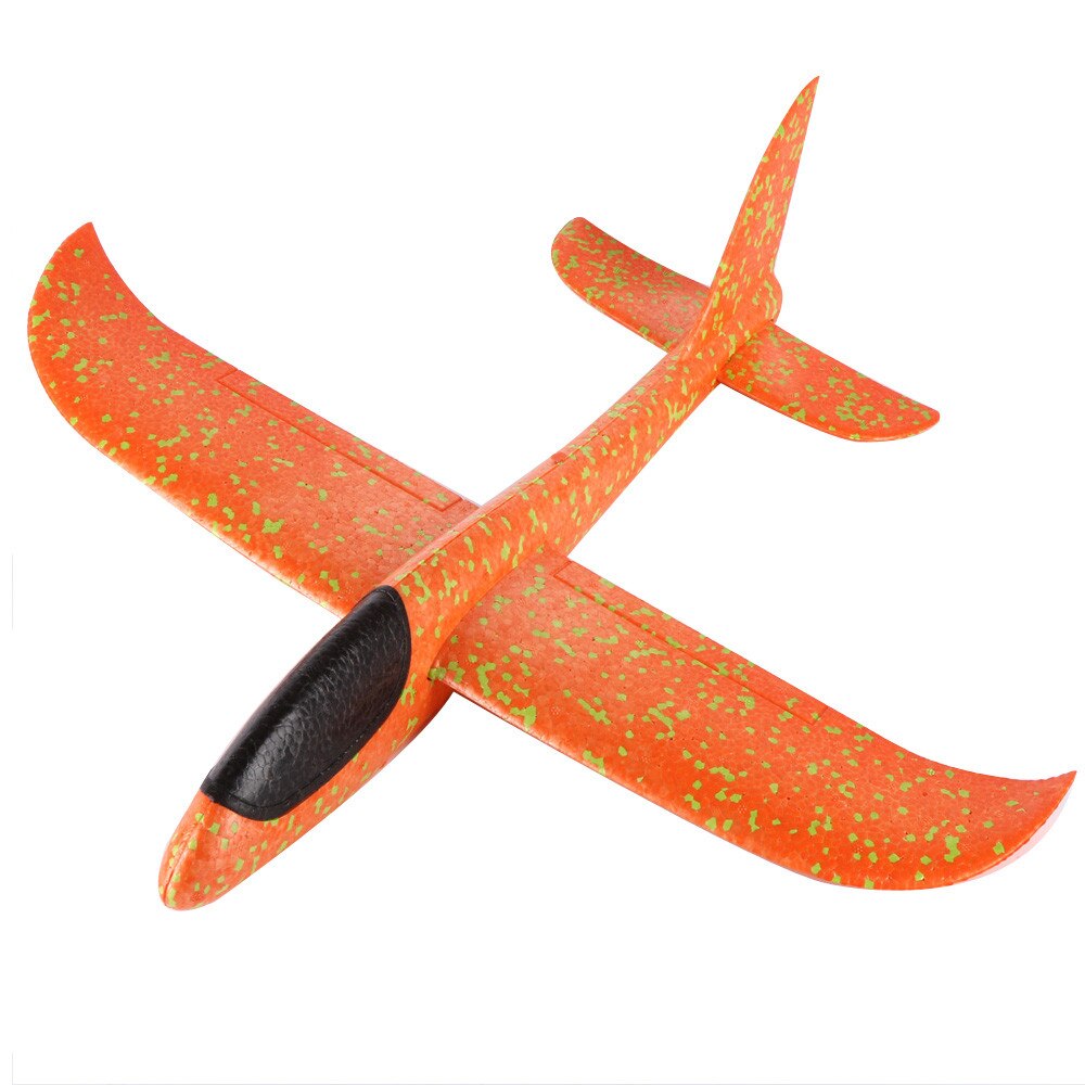 Aircraft Planes for Kids Outdoor Sport Foam Hand Throwing Airplanes toy, 36cm 48cm Flight Mode Glider Inertia Planes Model