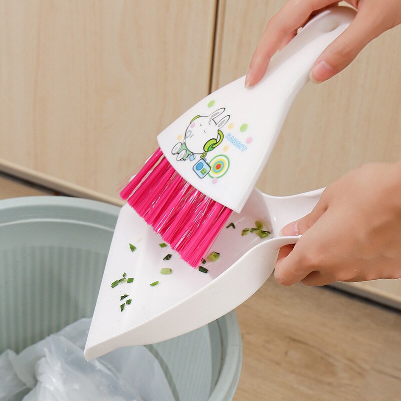Mini cleaning brush small broom dust set desktop sweeper garbage cleaning shovel table household cleaning tools