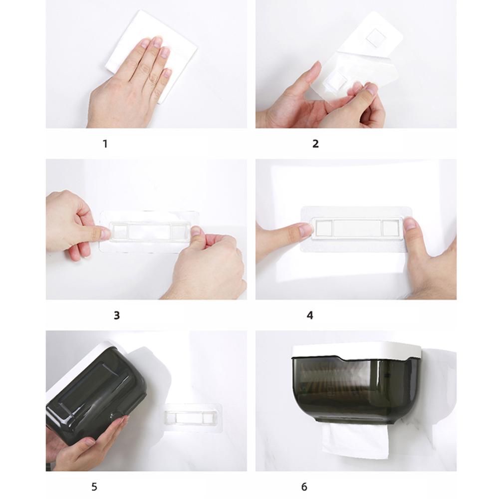 Waterproof Toilet Paper Holder For Toilet Paper Towel Holder Bathroom Dispenser Storage Box Toilet Roll Holder Wall Mounted CSV