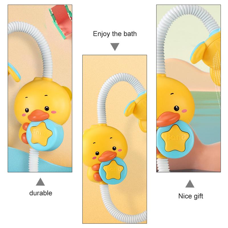 1Pc Baby Eend Baden Speelgoed Baden Speelbal Baby Grappig Speelgoed Douche Sproeier Mooie Baden Speelgoed Douche Sprinkler Zwemmen Thuis