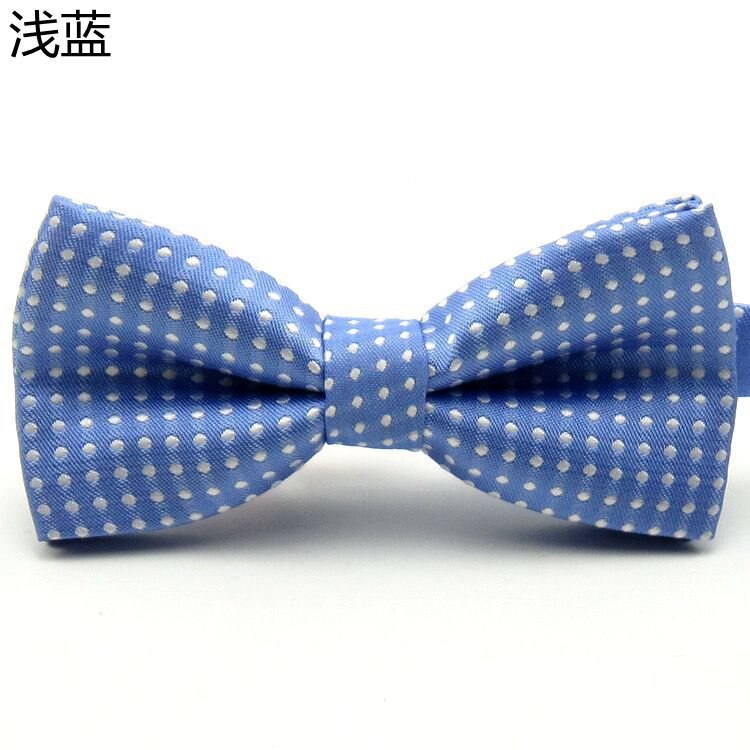 Children Formal Polyester Jacquard Bow Tie Kids Classic Dot Bowties Colorful Butterfly Wedding Party Bowtie Tuxedo Ties: 9