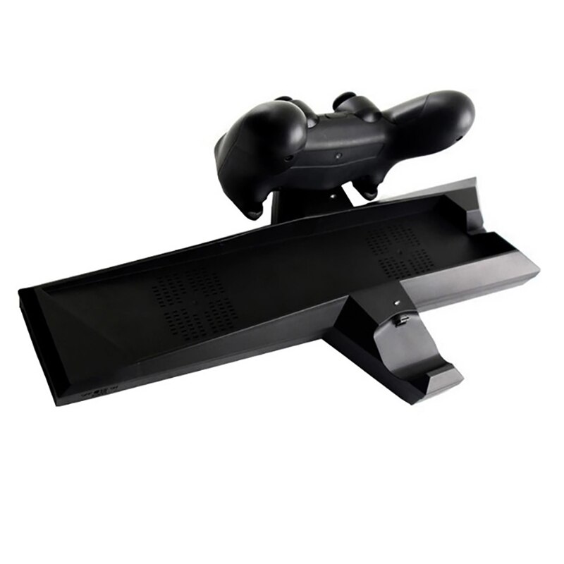 Pour PS4/PS4 Slim/PS4 Pro support Vertical avec ventilateur de refroidissement double contrôleur chargeur Station de charge pour SONY Playstation 4