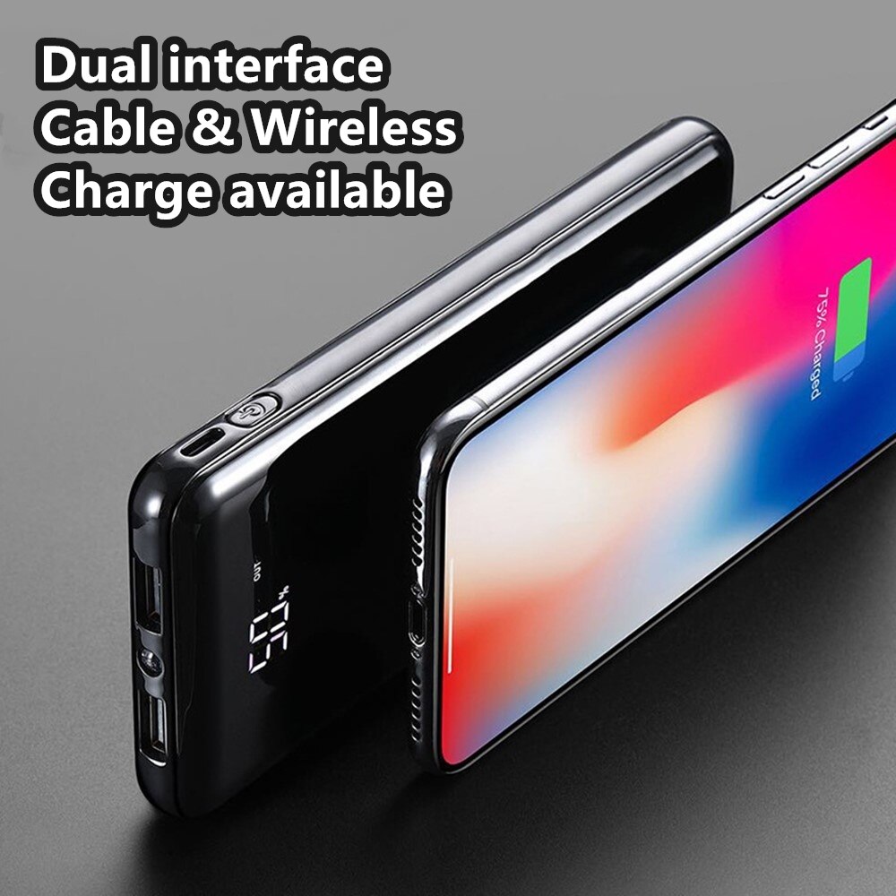 Powerbank wireless mobile phone chargers bracket power portable chargers external battery 10000mAh