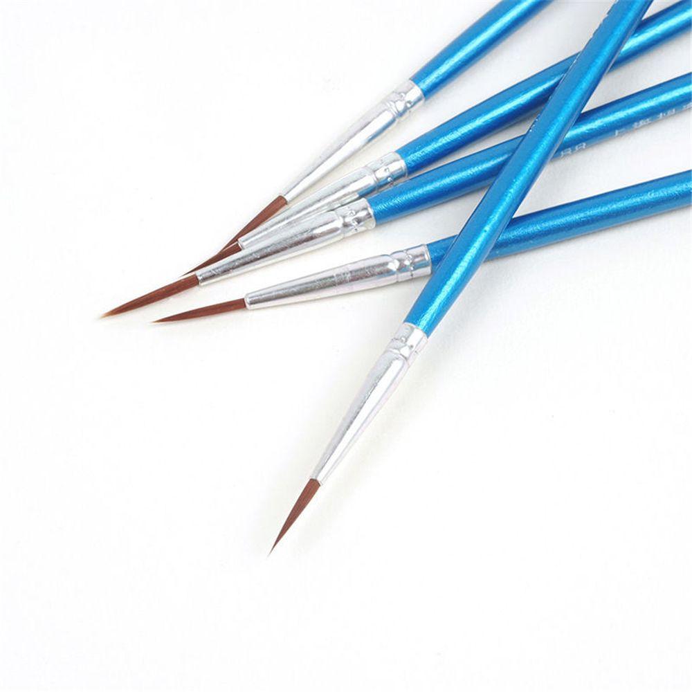 10Pcs/Lot Pastry Line Drawing Pen Baking Tools Nylon Fiber Line Drawing Pen Wooden Handle Chocolate Fondant Cake Decorating