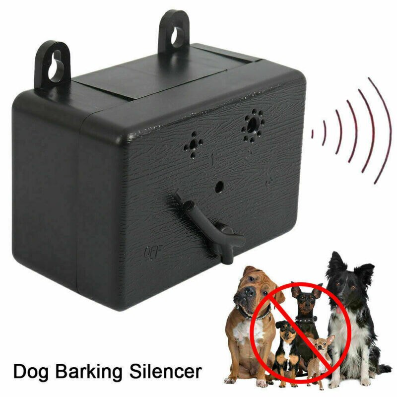 Sonic Silencer Tools Pet Dog Home Outdoor Ultrasonic Anti-Barking Device: Default Title