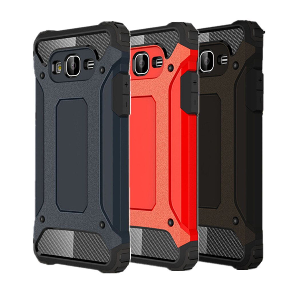 Voor Samsung Galaxy J3 Case Sterke Hybrid Tough Shockproof Armor Telefoon Cover Voor Samsung J3 J310 Tpu Telefoon gevallen Coque