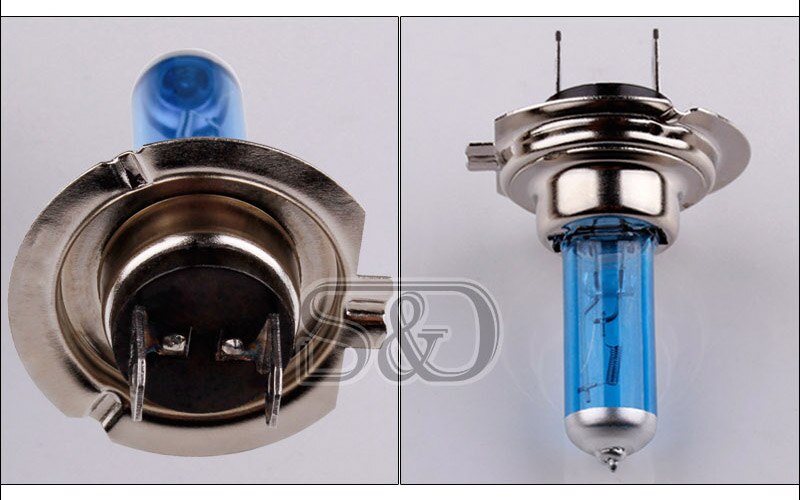 10 sztuk H7 100W 24V Super jasne żarówki halogenowe białe światła przeciwmgielne światła samochodowe lampa halogenowa robić samochodu żarówka lampa robić jazdy biały samochód stylizacji