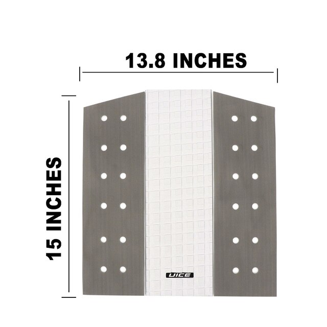 3/4 stück Surfbrett Traktion Pad Surfen EVA Schaum Vorne Pad Anti-Unterhose Klebstoff Griffe: J
