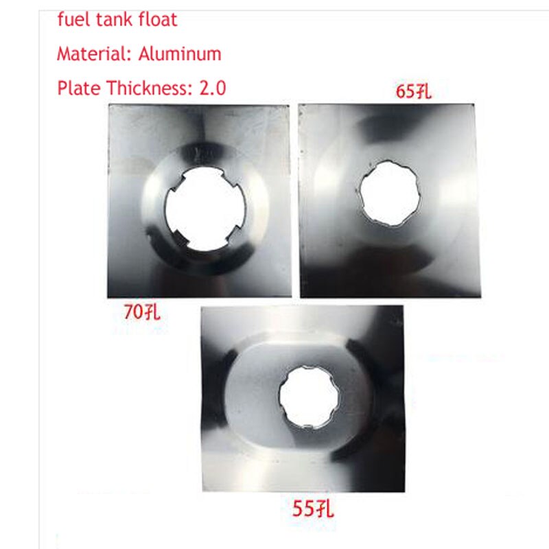 Samochodowe pływak robić zbiornika paliwa kwiat otwór akcesoria aluminiowa płyta tłoczenie części 55/65/70/103mm ciężarówka zmodyfikowane części blokowanie Fu